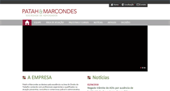 Desktop Screenshot of patahemarcondes.com.br