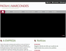 Tablet Screenshot of patahemarcondes.com.br